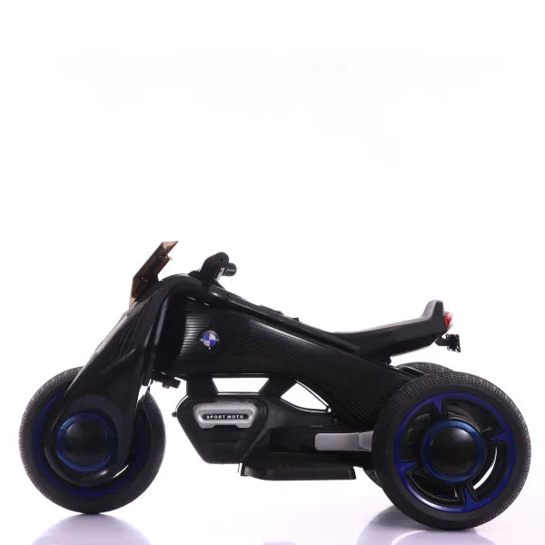 Orbic Kids Ride-On Electric Motor Bike - Black (ESAT46) alternate