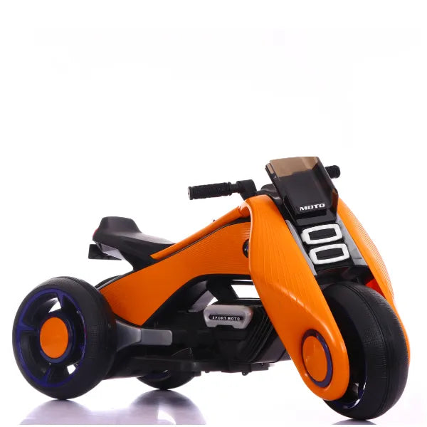 Orbic Kids Ride-On Electric Motor Bike Orange alternate