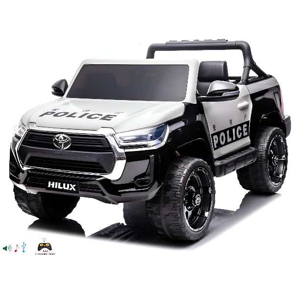 Police Hilux 12V Electric Ride-On Car For Kids