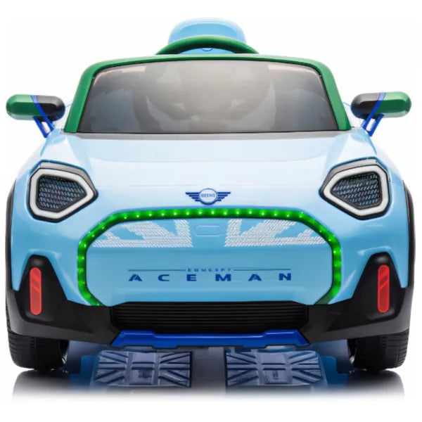 Aceman Mini Cooper Ride On Battery Operated Car-Blue (ESGB38) alternate