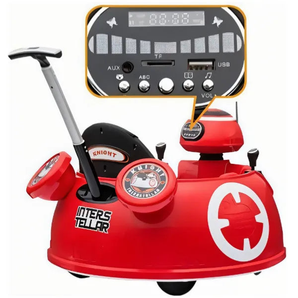 Baby Battery Operated Ride-On Push Around Buggy Scooter-Red alternate