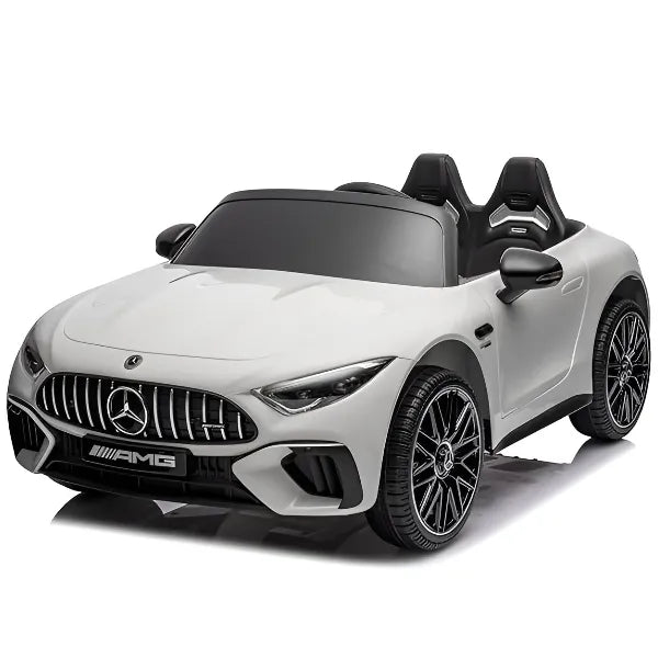 Mercedes AMG SL63 Ride On Battery Operated Baby Car-White