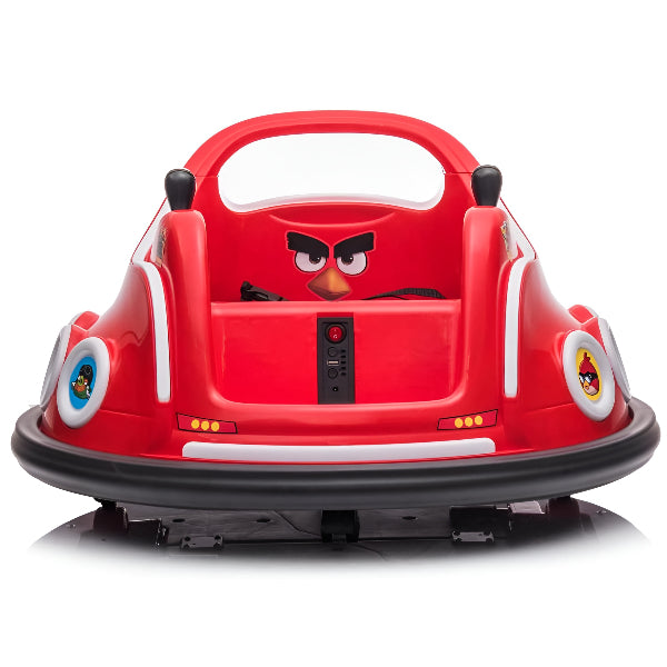 Angry Birds 6V Red Ride-On Bumper Car For Kids