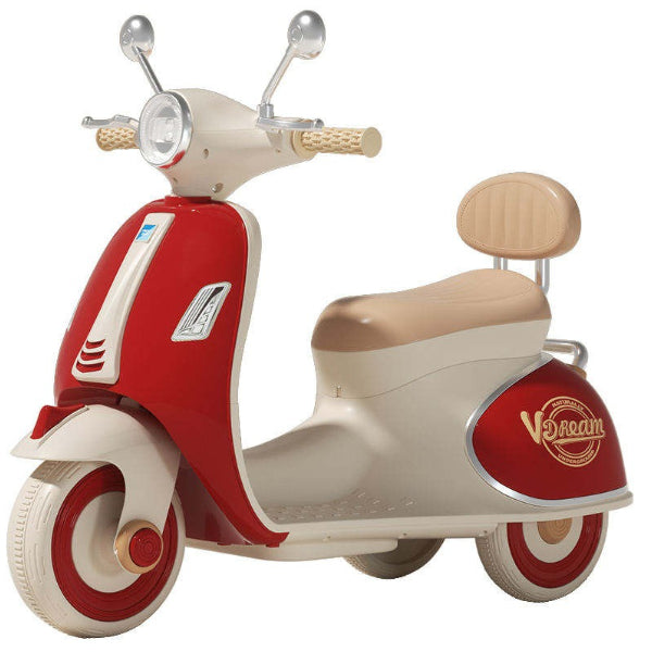 Vespa Battery Operated Electric Ride On Bike -6V -Red