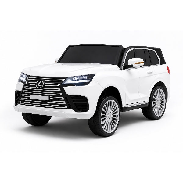 Lexus LX600 12V Kids Electric Ride-On SUV – White