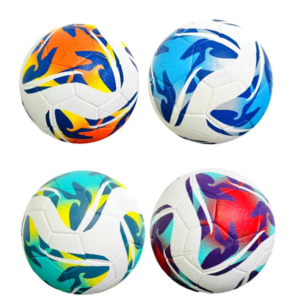 Multicolor Soccer Ball Football - 1 Piece Set