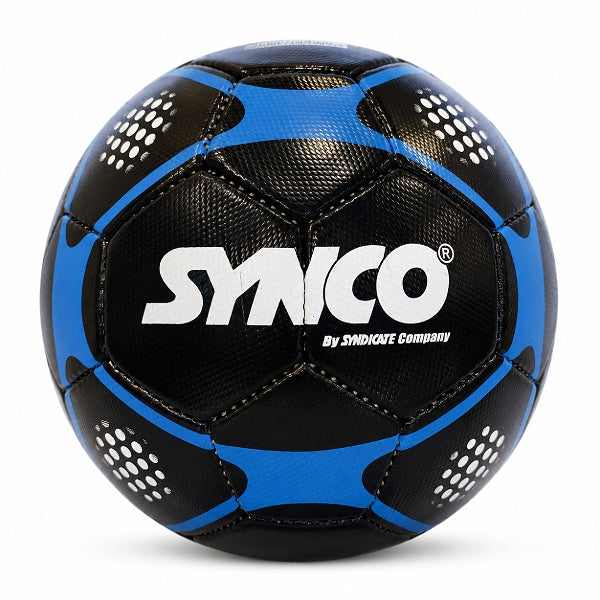 Synco Syndicate Size 5 Kids Football – Waterproof Training Soccer Ball For Outdoor Play - Blue And Black