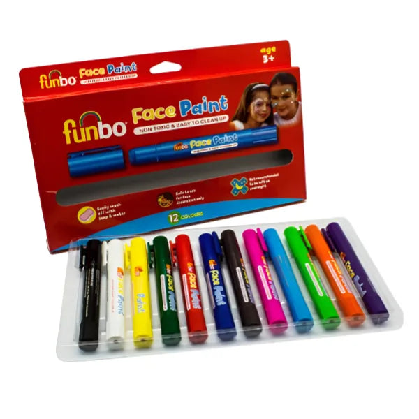 Funbo Face Paint 12 Colors