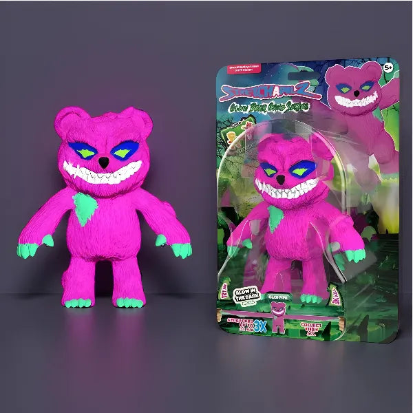 Stretchapalz Glow Evil Gang Series – 14cm Assorted Stretch Figure 1-Piece Set for Kids alternate