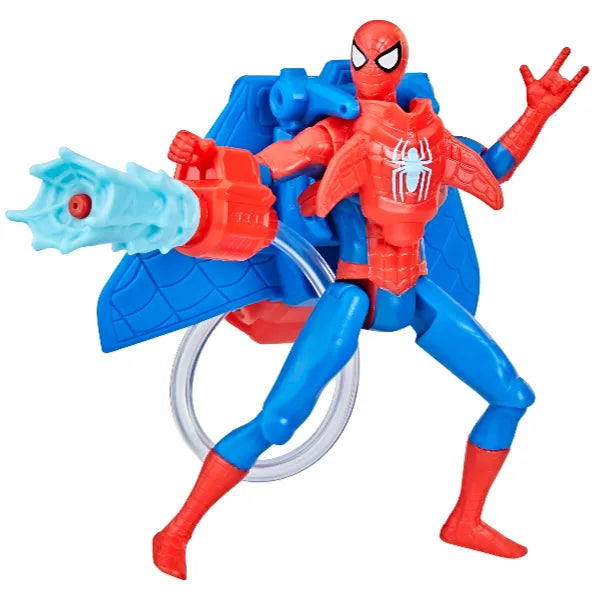 Marvel Spider-Man Aqua Web Warriors 4-Inch Spider-Man Figure with Accessories - (FGLT116) alternate