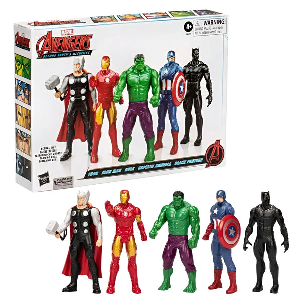 Hasbro Marvel Avengers Beyond Earth Mightiest 5 Figure Multipack – 60th Anniversary Edition (Pack of 5)