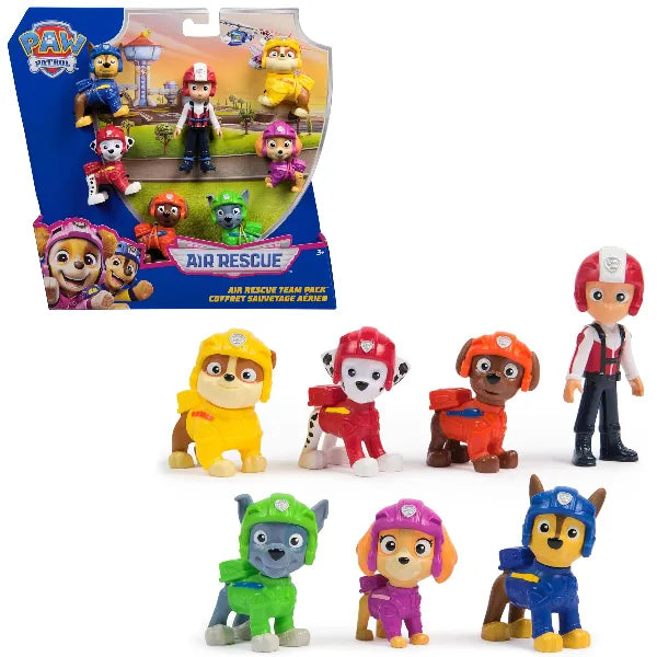 Paw Patrol Air Rescue Gift Pack – 7 Collectible Figures Toy