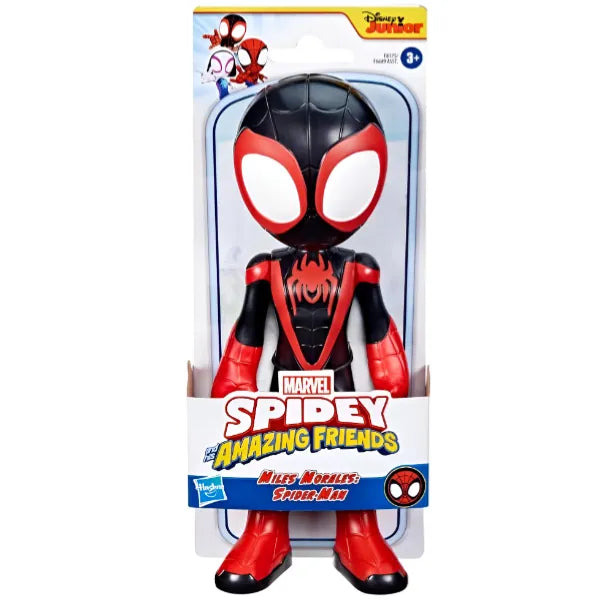 MARVEL Spider-Man 9-inch Amazing Friends Supersized Miles Morales Action Figure alternate
