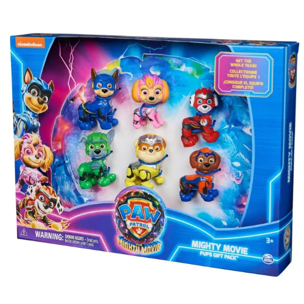 Paw Patrol The Mighty Movie Pups Mini Collectible Figure Gift Pack Toy alternate