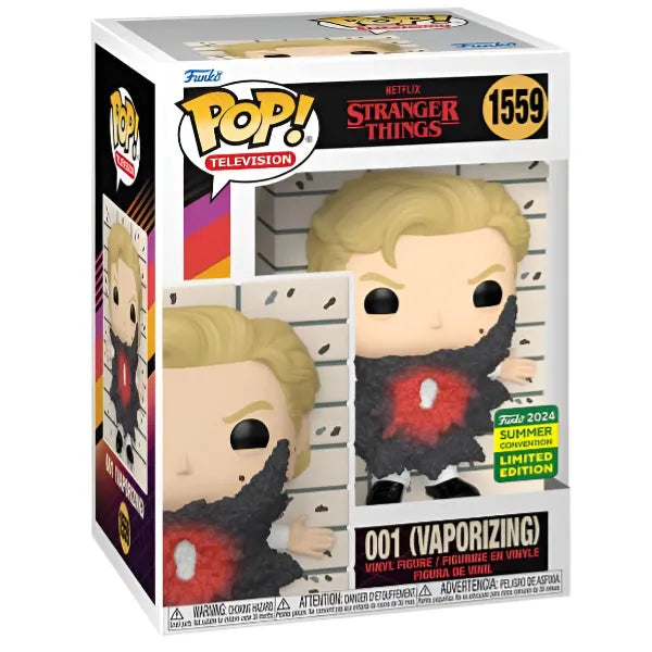 Funko Pop! TV Stranger Things 001 (Vaporizing) Vinyl Figure (San Diego CC 2024)