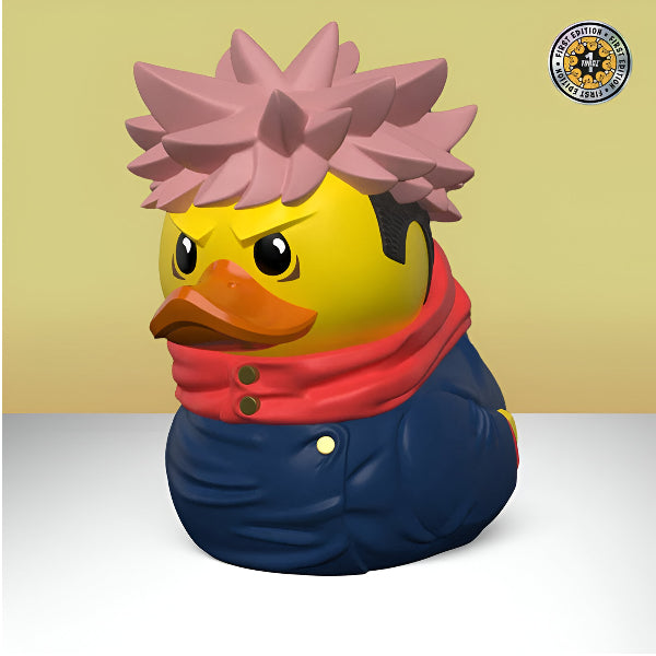 Tubbz Jujutsu Kaisen Yuji Itadori 1St Edition Rubber Duck Collectible alternate