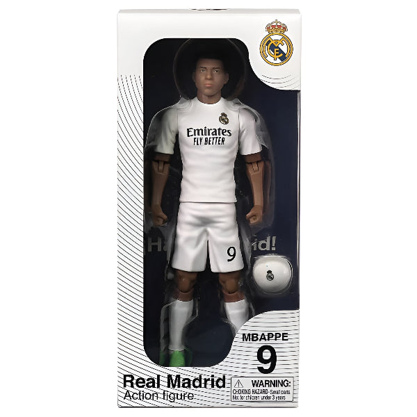 Banbo Real Madrid Cf Kylian Mbappé 20Cm Collectible Soccer Action Figure