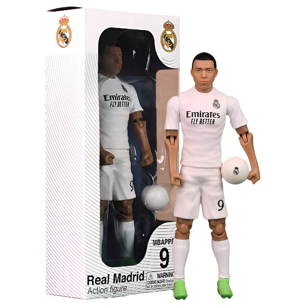 Banbo Real Madrid Cf Kylian Mbappé 20Cm Collectible Soccer Action Figure alternate