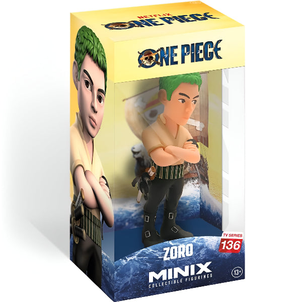 Minix One Piece Zoro Roronoa 12Cm Collectible Figure alternate