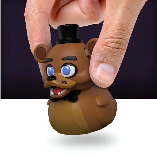 Tubbz Mini Five Nights At Freddy'S Freddy Fazbear Cosplay 5Cm Vinyl Rubber Duck alternate
