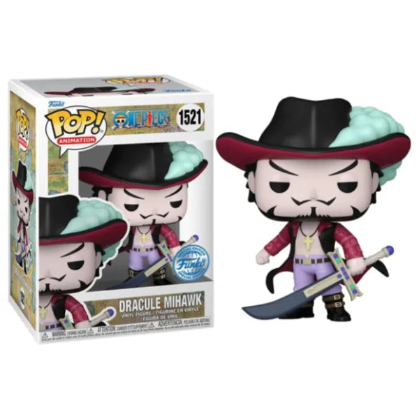 Funko Pop One Piece Dracule Mihawk Exclusive Vinyl Figure