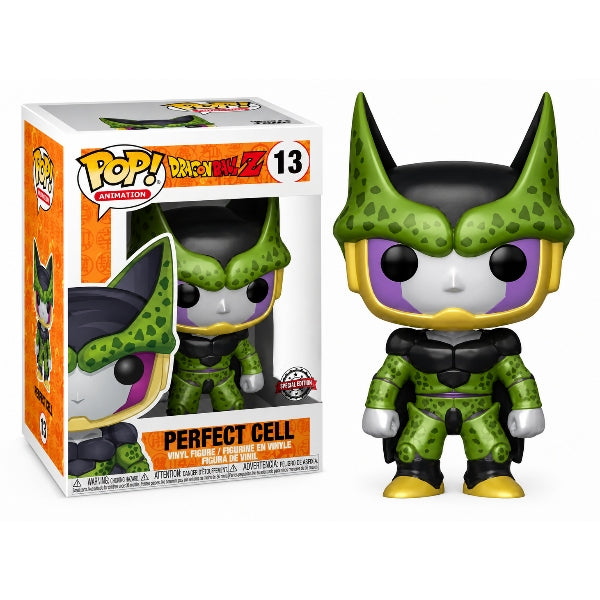 Funko Pop! Dragon Ball Z Perfect Cell Metallic Exclusive Figure