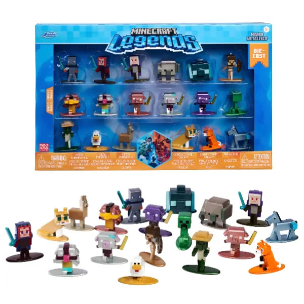 Jada Minecraft Multi Pack Nano Metalfigs Pack 18   Wave 9