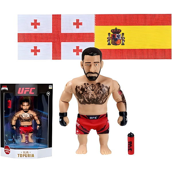 Ufc Ilia Topuria Action Figure 4.5 Inch – Articulated Collectible Toy With Accessories