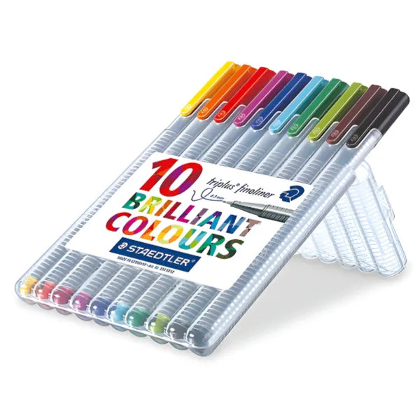 Staedtler Triplus Fineline 10 Colors