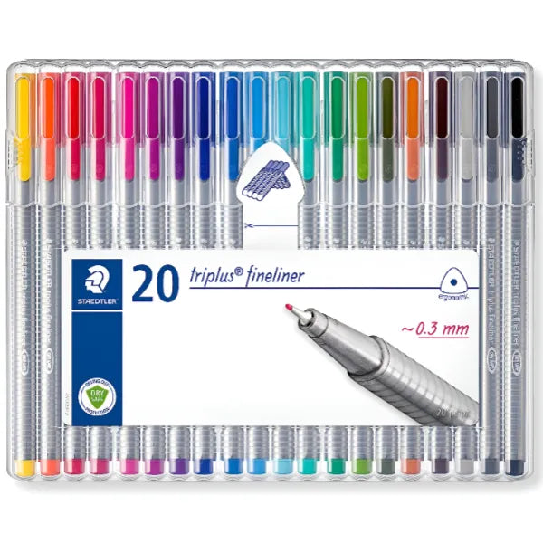 Staedtler Triples Fineline 20 Colours