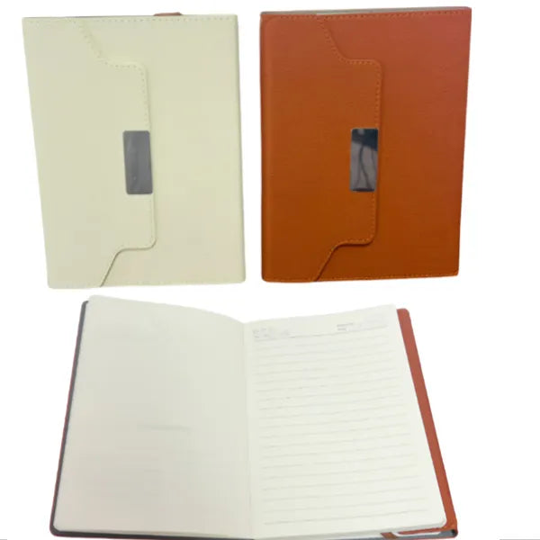 A5 Size Leather Office Diary-1 Pieces Set