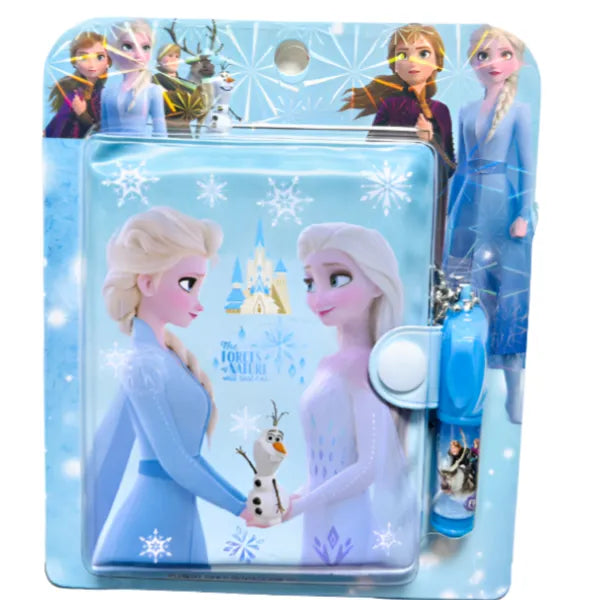 Disney Frozen Mini Gift Notebook With Pen -1 Pieces Set