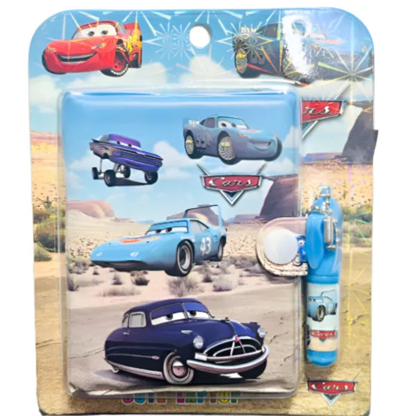 Car Themed Mini Gift Notebook With Pen -1 Pieces Set alternate