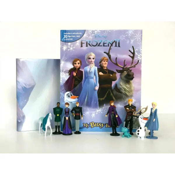 Phidal Disney Frozen 2 My Busy Books with 10 Figurines