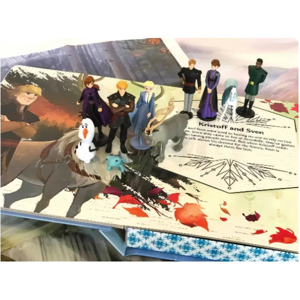 Phidal Disney Frozen 2 My Busy Books with 10 Figurines alternate