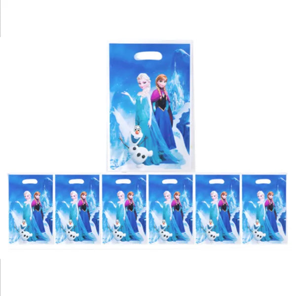 Disney Frozen Printed Party Decoration Plastic Loot Gift Bag