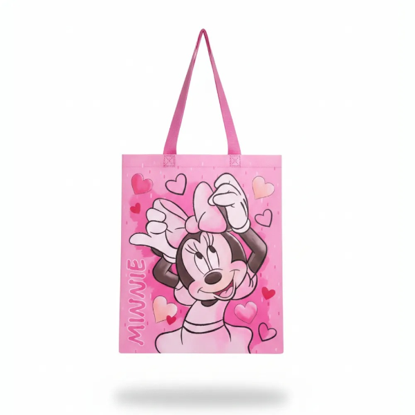 Minnie Mouse Party Favor Gift Bag, Small Size 28 X 34 X 10 Cm