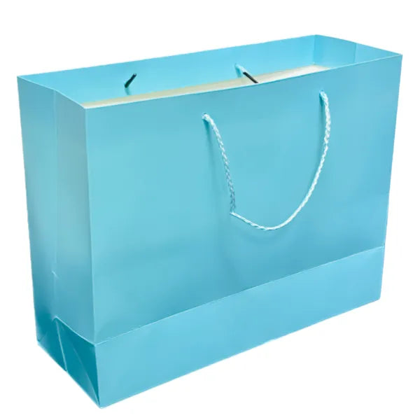 Gift Bag Light Blue Color-32X25X12 CM