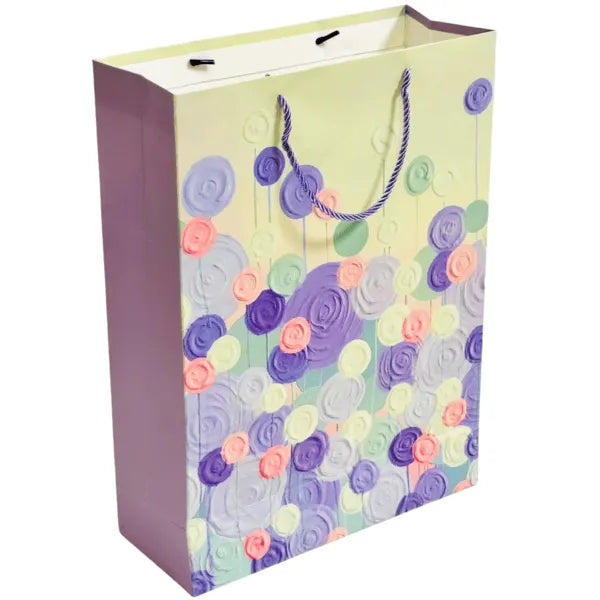 Gift Bag Colorpop Garden Design-30X12X41 Cm