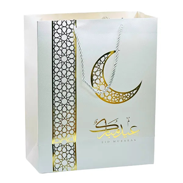 Eid Mubarak Gift Bag with Name Tag-26X32X12 CM (GCLS271)