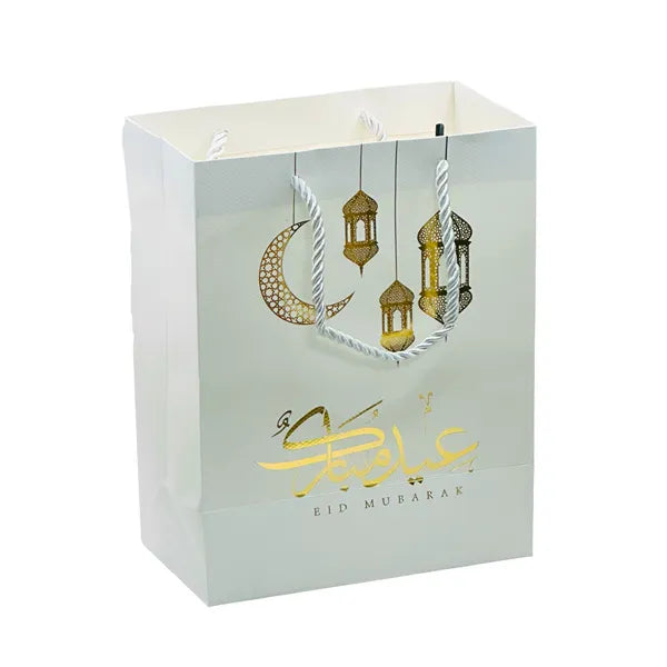 Eid Mubarak Gift Bag with Name Tag-18X23X10 CM (GCLS272)