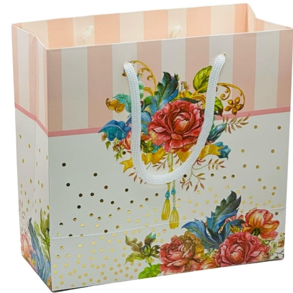 Gift Bag Flower Design-22.5X23X10 Cm