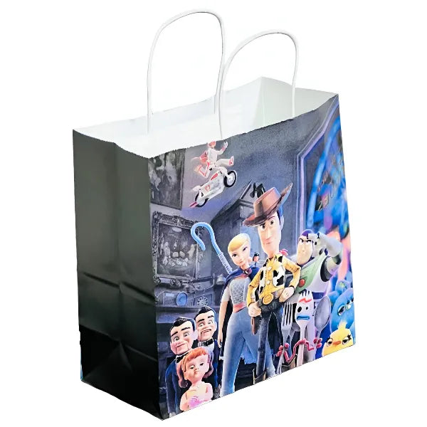Gift Kraft Paper Bag Cover Toy Story Design - Small