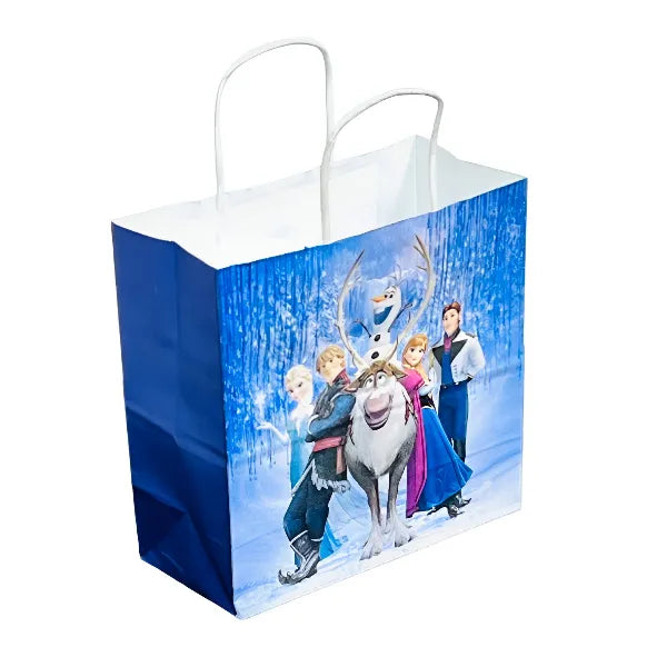 Gift Kraft Paper Bag Disney Frozen Design Bag - Small