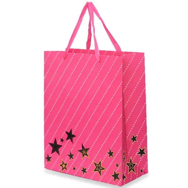 Star Printed Gift Bag -31x44x12cm
