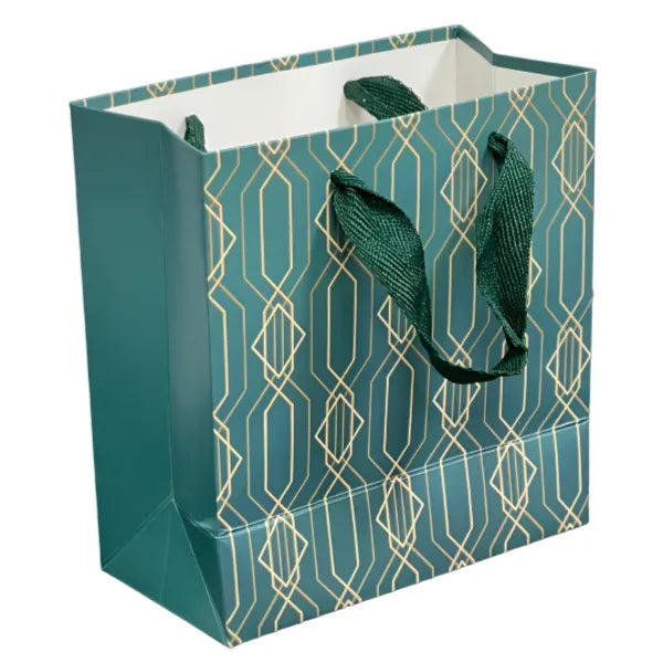 Gift Bag Demontecraft Design-Extra Small- Green Color