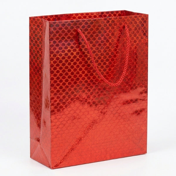 Metallic Pattern Gift Bag-Medium -29X29X9 Cm