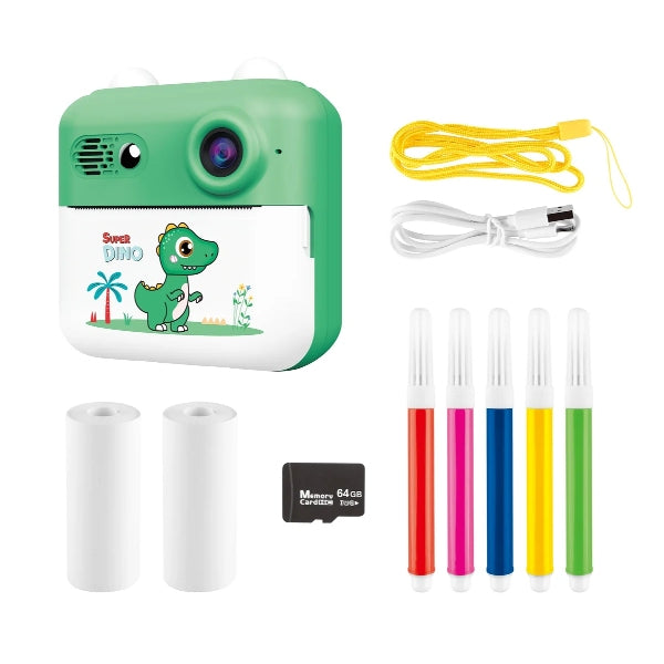 Demoz SnapPrintz Kids Camera with Instant Printing