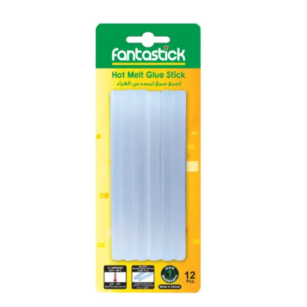Fantastick  Hot Melt Glue Stick - 12 PCS