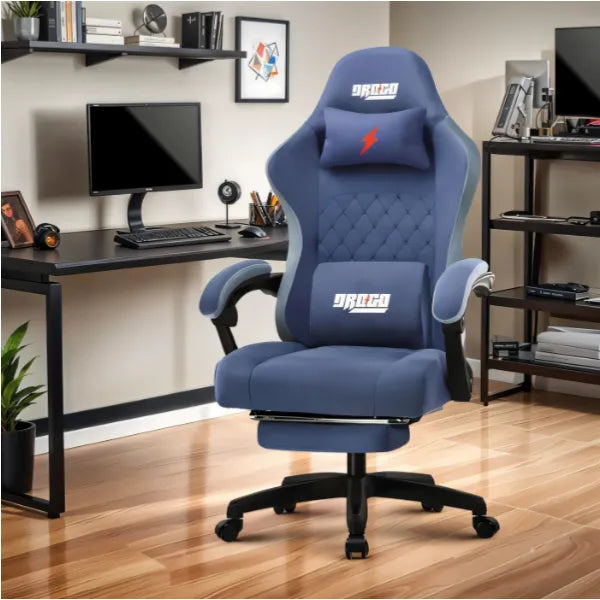 DROGO Throne Ergonomic Gaming Chair with Footrest